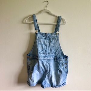 Old Navy overall shorts